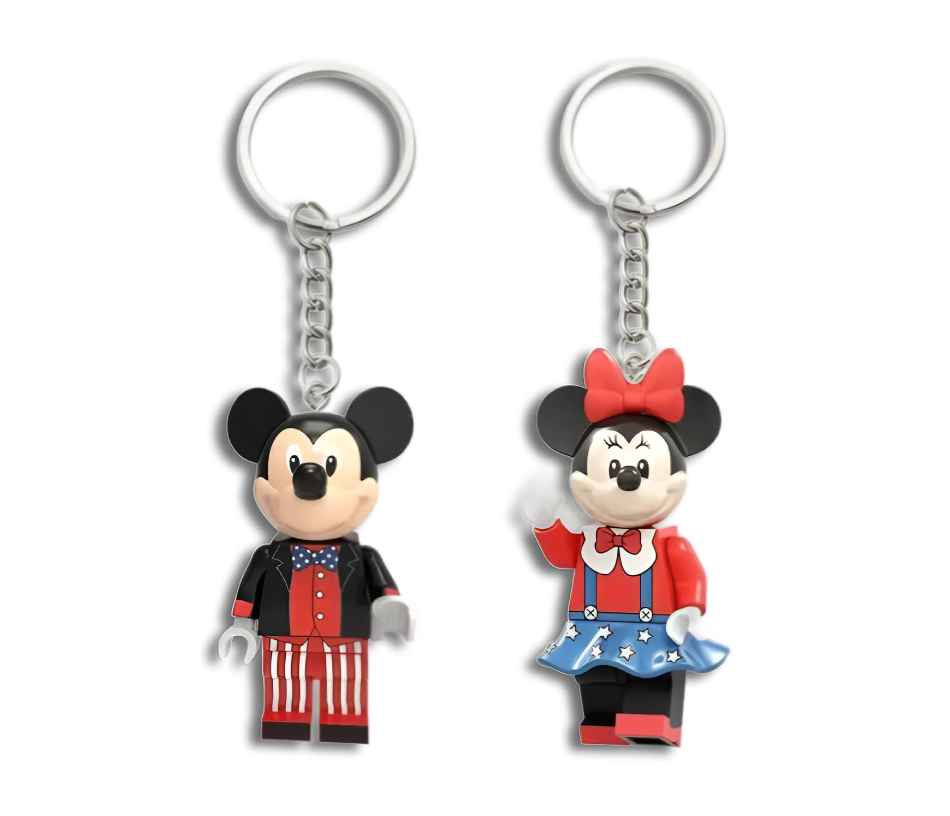 Matching LEGO® Keychains